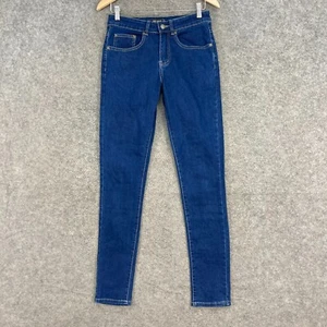 Staple Superior Mens Jeans Size 30 Blue Skinny Stretch Denim Zip 36606 - Picture 1 of 12