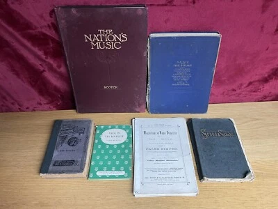 ANTIQUE & VINTAGE SHEET MUSIC & MUSIC BOOKS 1911 1930s RARE  Music Songs Tunes - Image 1 of 4