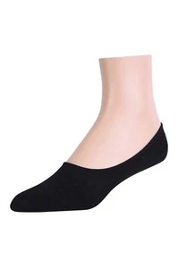 6 Pairs No Show Socks Black/Grey Mixed Liner Invisible Low Cut Men Size: 10-13 - Picture 1 of 2