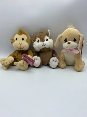 Vtg Set of 3 Precious Moments Plush Stuffed Animal Tender Tails - Image 1 of 4