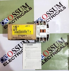 HYUNDAI HIMC12 MAGNETIC CONTACTOR 12A VOLTAGE 220VAC FREE FAST SHIPPING - Picture 1 of 5