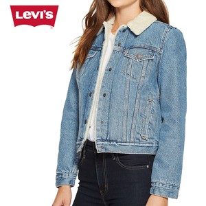 levi's sherpa lined denim jacket womens