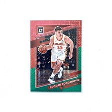 2021-22 BOGDAN BOGDANOVIC Donruss Optic 'Red and Green' NBA Basketball Card #32