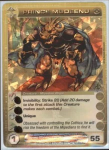 (CDP-077-5E-55) Prince Mudeenu (Energy 55) (SR) Chaotic Premium Pack Foil Card - Picture 1 of 1