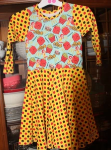 RESELL DRESSED BY JEN BOUTIQUE MCDONALD'S DRESS-SIZE 8 - Picture 1 of 1