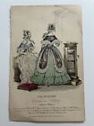 Original Le Follett Magazine Fashion Plate French Home Morning Dress 1836
