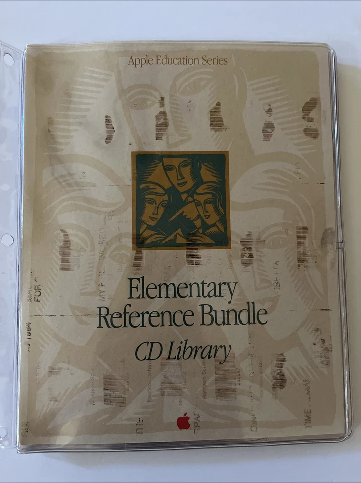 Apple Education Series Elementary Reference Bundle CD Library Macintosh 1994  - Image 1 of 4