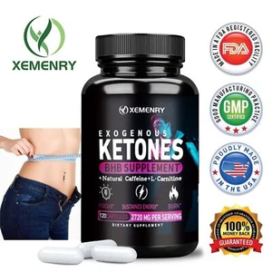 Exogenous Ketones 2720mg - Weight Loss, Fat Burner - L-carnitine L-Tartrate - Picture 1 of 11