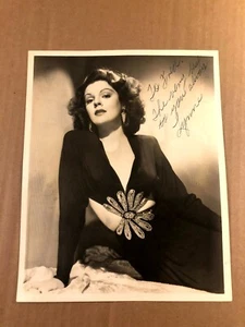 Lynne Baggett Extremely Rare Very Early Autographed 8/10 Pin Up Photo 40s d.'60 - Picture 1 of 8