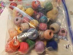 60 Vintage Tatting Crochet Thread Star Lily J&P Coats - Picture 1 of 1