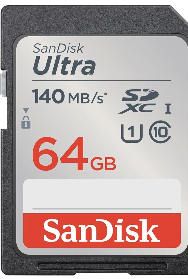 SanDisk SD Cards - 64GB Ultra SDXC UHS-I Memory Cards - Image 1 of 4