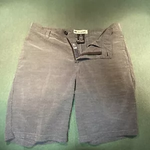 Pantaloncini da golf Travis Mathew uomo 30 grigio scuro misto poliestere elasticizzati RN 123280 - Foto 1 di 8