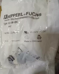 1 Stück Neu Pepperl + Fuchs V1-W-BK Stecker Kostenloser Versand - Bild 1 von 3
