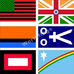 10,0 Personen Flagge 3 x 5 Fuß Baster Chagossian Naga Zamboangueño Mulatto Torres Straße - Bild 1 von 11