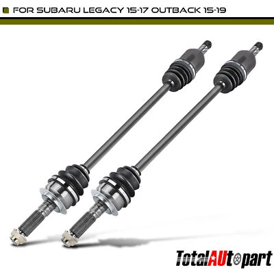 New 2x CV Axle Assembly for Subaru Outback 2015-2019 Legacy H4 2.5L Rear LH & RH - Image 1 of 4