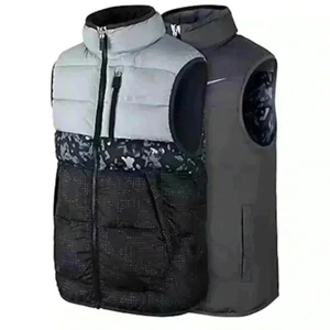 Nike Boy's 'Alliance GFX' Water Repellent Reversible Vest 679827 012 sz S - Picture 1 of 8