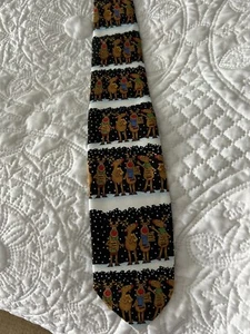 Vintage Musical Christmas Tie; Very Good Condition; Working - Picture 1 of 11
