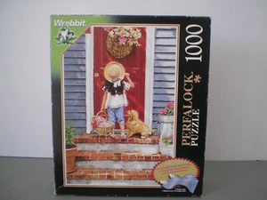 Wrebbit Perfalock Unexpected Guest puzzle 1000 pieces, artwork  Carla D'aguanno - Picture 1 of 2