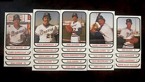 1981 TCMA Richmond Braves Lot Bedrosian Butler Free Shipping