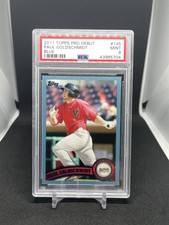 2011 Topps Pro Debut Paul Goldschmidt Blue 52/309 PSA 9 #145