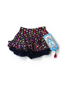 New Toddler Girl Mim Pi Circus Show Polka Dot Twirl Skirt Size 92 2T 2Y - Picture 1 of 2