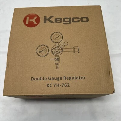 Regulador de doble calibre Kegco KC YH-762 Foto 1 de 3