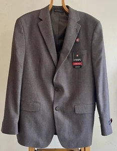NEU Chaps Herren Sport Mantel 42R grau Stretch Blazer Jacke zwei Knöpfe - Bild 1 von 9