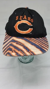 Vintage Chicago Bears Zubaz Snapback Hat - Picture 1 of 8