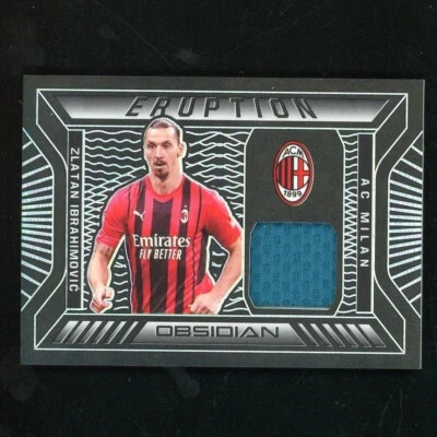 2021-22 Panini Obsidian Zlatan Ibrahimovic Eruption Jersey 130/149 55547 - Image 1 of 2