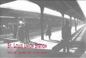 #UX177 19c St. Louis Union Station Postal Card First Day Ceremony Program w/FDC - Picture 1 of 2