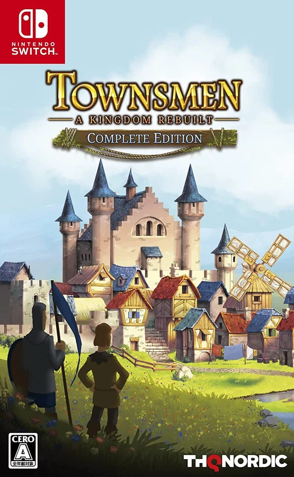 NINTENDO SWITCH TOWNSMEN A KINGDOM REBUILT COMPLETE EDITION Japan import NEW - Image 1 of 1