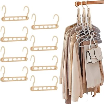 MEIMART 8 X Space Saving Hangers Closet Organizer Hangers Free P & P