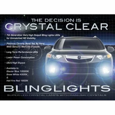 Kit de luces antiniebla LED 2009-2014 Acura TSX sedán vagón deportivo Foto 1 de 4
