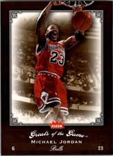 2005-06 Fleer Greats of the Game Basketball Cards #61 Michael Jordan