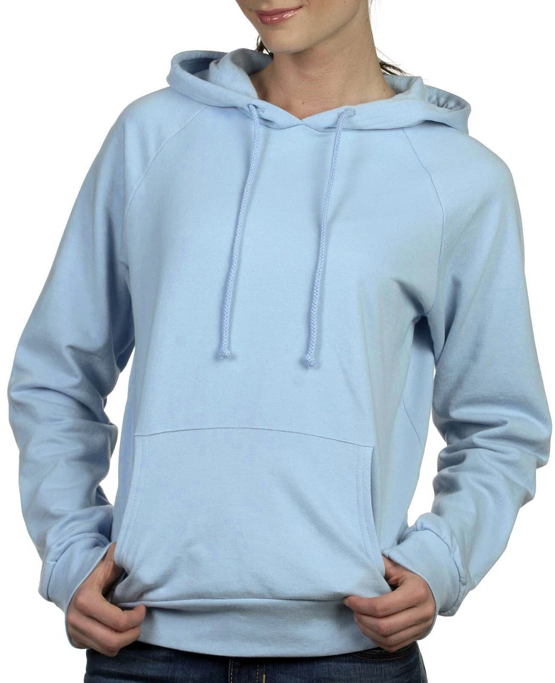 Bella Ladie’s, Hoodie Pullover Sweatshirt, Light Blue, M - Image 1 of 1