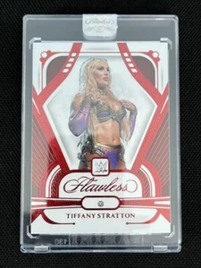 2024 Panini Flawless WWE Tiffany Stratton #29 Ruby Diamond /15 - Picture 1 of 3