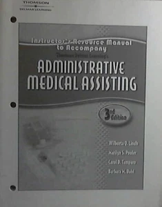 Instructor's Resource Manual zur Begleitung von Delmars Lernen - Admin. Med Assist. - Bild 1 von 1