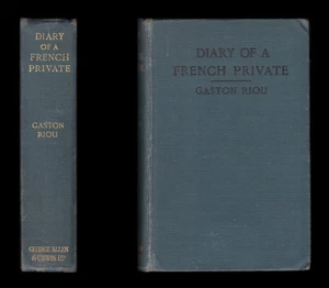 Gaston Riou THE DIARY OF A FRENCH PRIVATE, War IMPRISONMENT 1914-1915 in Germany - Imagen 1 de 12
