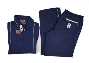 New STEFANO RICCI Tracksuit Jogging Sport Suit LOGO Eagle Size 3XL Us 58 Eu TR22 - Picture 1 of 4