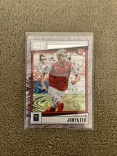 Junya Ito No.156 Reims Swirl /25 Panini Score Ligue 1 Rookie Card