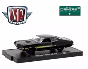 2024 M2 Machines 1970 Ford Torino GT 429 SCJ Auto Drivers R109 Toy New - Picture 1 of 5