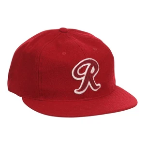 Ebbets Field Flannels X Rainier Beer Made in USA Vintage Wool Baseball Cap NEW - Picture 1 of 5