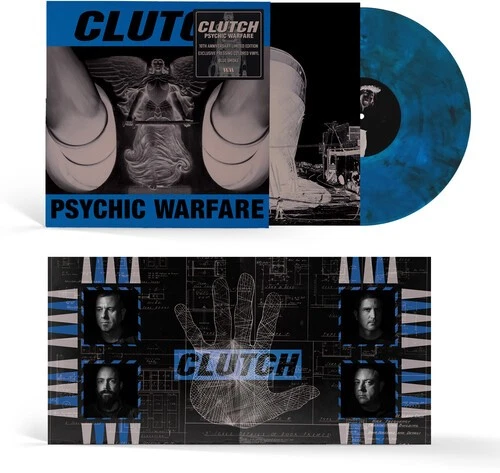Clutch - Psychic Warfare [Used Very Good Vinyl LP] Blue, Colored Vinyl, Smoke , - Image 1 of 1
