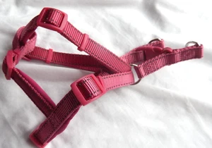 Ancol kleines verstellbares rosa Geschirr nie benutzt - Bild 1 von 4