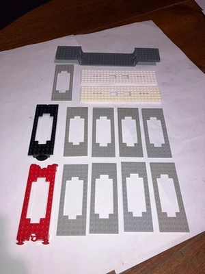 Lot Lego. Châssis, Train, Wagons, Locomotives - Photo 1/4