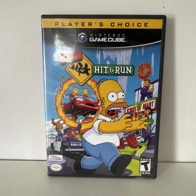 辛普森一家 Hit & Run 任天堂 GameCube 完整 CIB 玩家选择 — 第 1/4 张图片