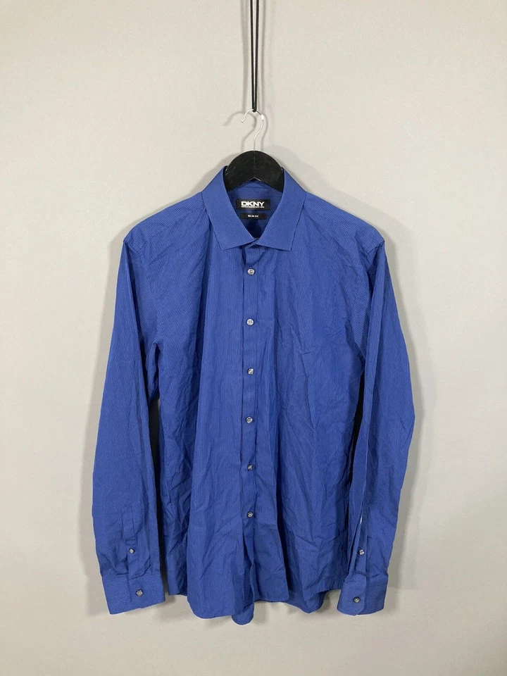 DKNY Shirt - Size 16.5 - Striped - Great Condition - Men’s - Image 1 of 4