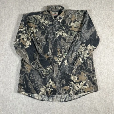 Vintage Mossy Oak Camouflage Shirt XXL? Hunting Button Up Long Sleeve - Image 1 of 4