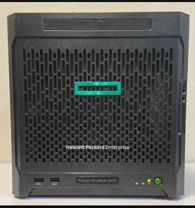HPE ProLiant MicroServer Gen10 AMD Opteron X3216 1.6GHz CPU 16GB RAM  _no Hdd - Picture 1 of 5