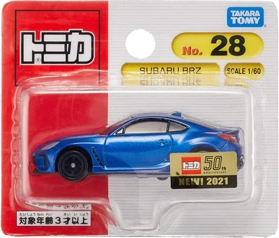 Tomica Nº 28 SUBARU BRZ (embalaje blister) coche de juguete miniatura para mayores de 3 años Foto 1 de 4
